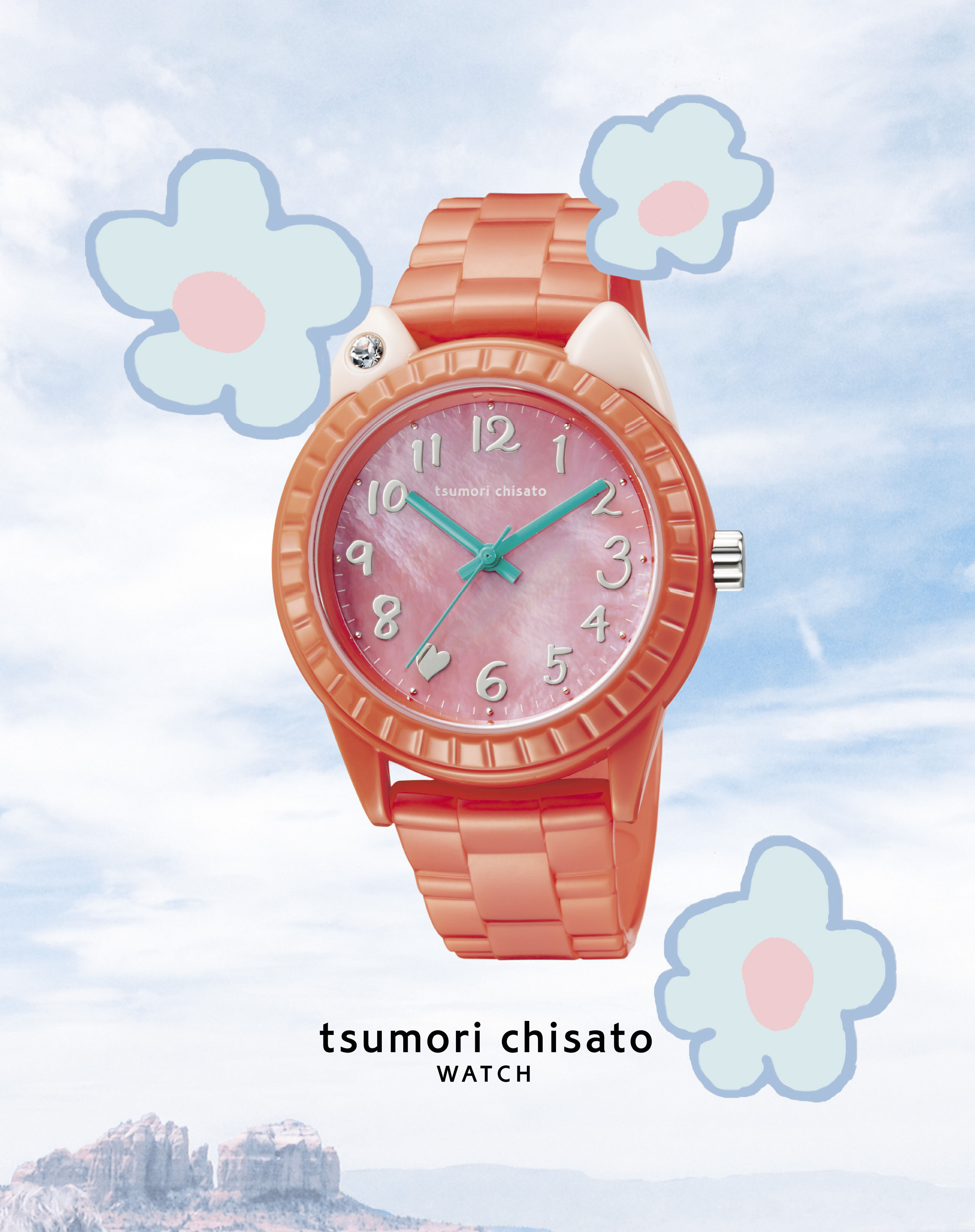 tsumori chisato WATCH 人気シリーズがカラフルな春色になって登場 