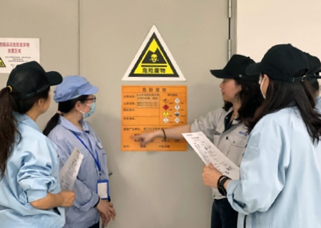 Training for Handling Leaks of Chemical Substances (Seiko Instruments Technology (Shanghai) Inc.)