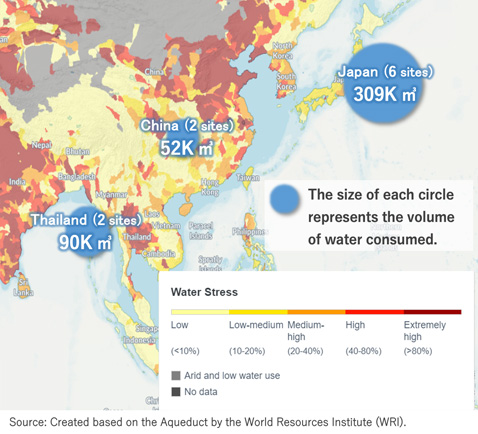  WRI AqueductのWater Stress